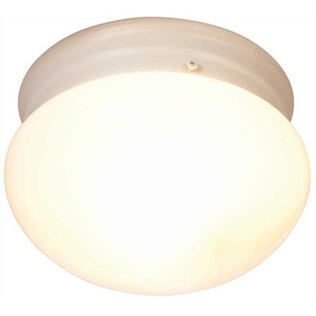 Royal Cove 7-1/2 in. Decorative Ceiling in Fixture White Uses One 60-Watt Incandescent Medium Base Lamp 671318
